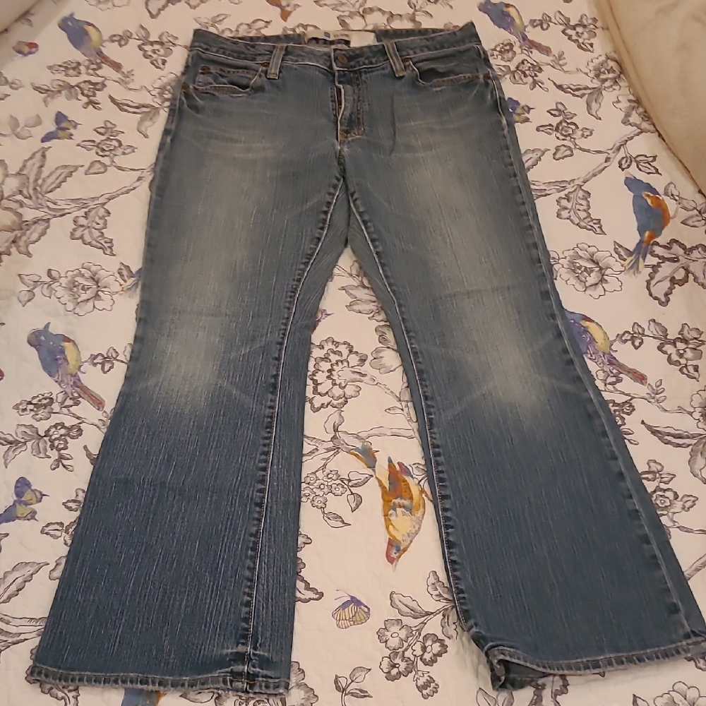 Vintage GAP Women's Distressed Flare Jeans